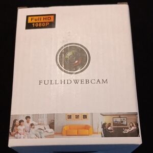 GPED brand 1080P Full HD Webcam - Black